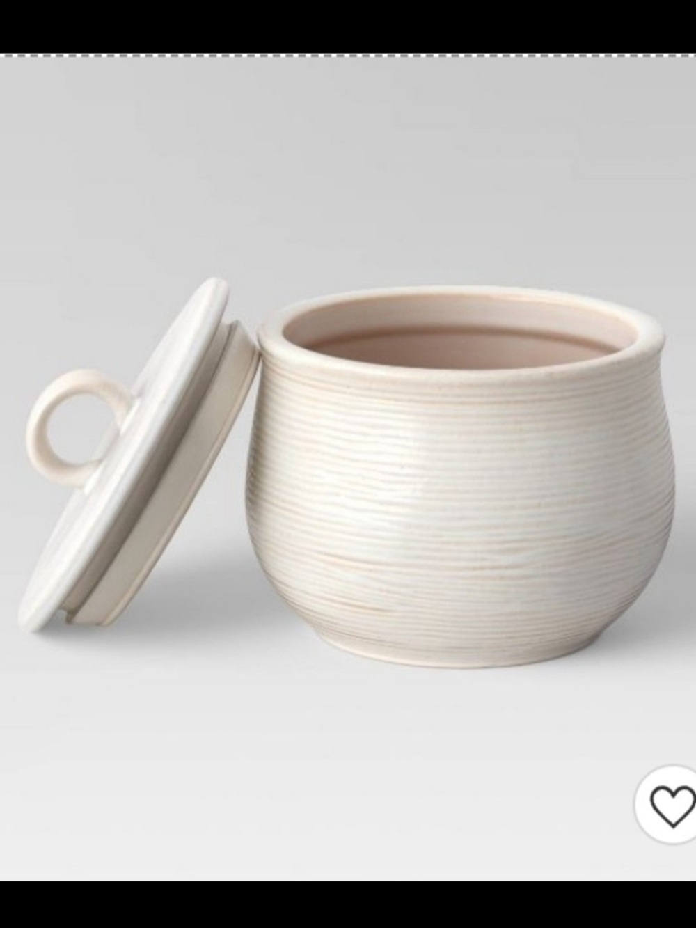 Threshold Artisan Glaze Jar
